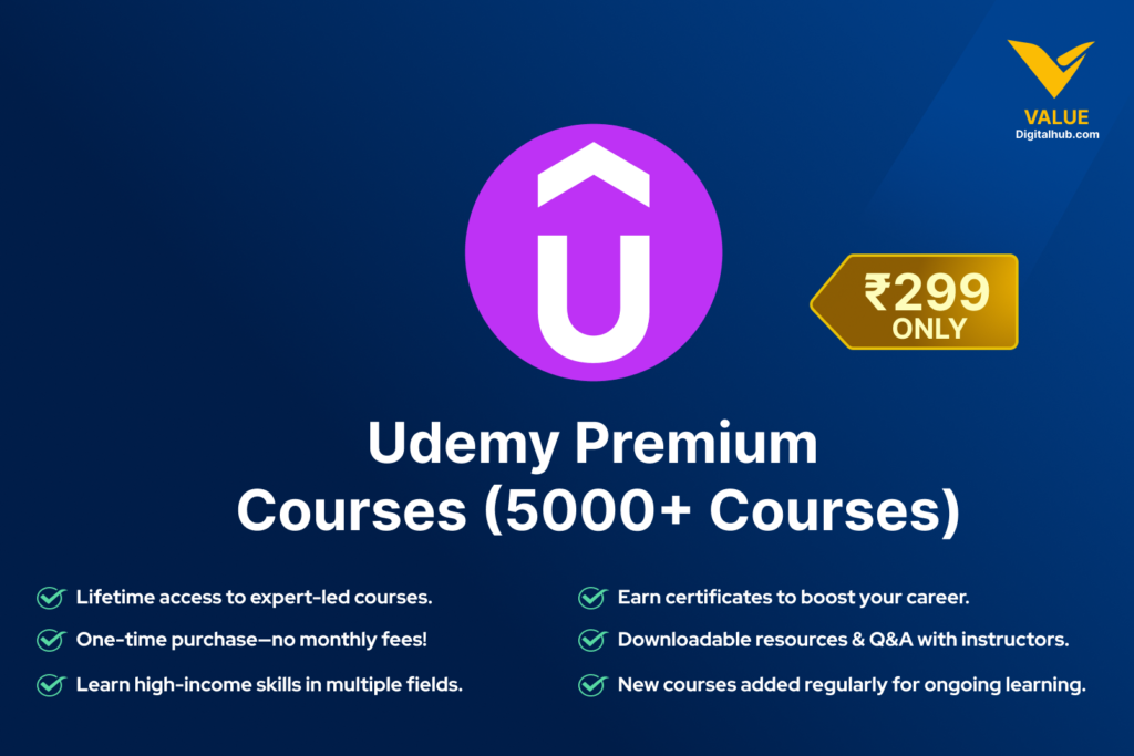 Udemy Premium Courses (5000+ Courses)